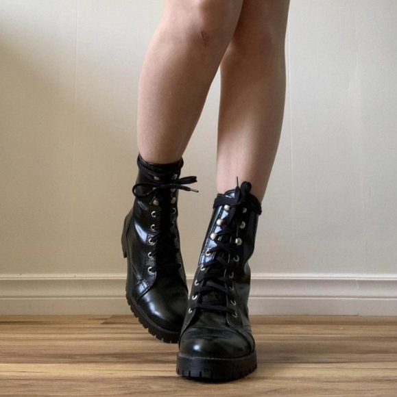 Zara Military Combat Boots - Picture 2 of 6